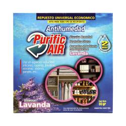 Repuesto Universal Antihumedad Lavanda Purific Air x 80 g.