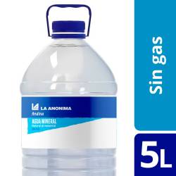 Agua Saborizada sin Gas Baja en Sodio Andina La Anónima x 5 Lt.