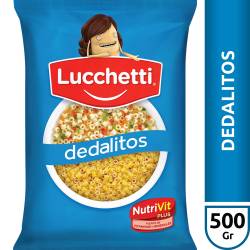 Fideos Dedalitos Lucchetti x 500 g.