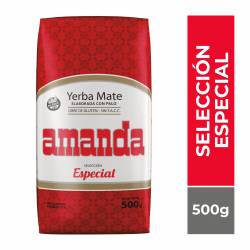 Yerba Mate con Palo Especial Amanda x 500 g.