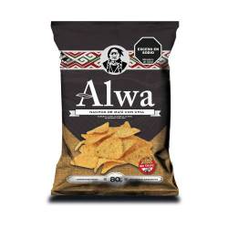 Nachos de Maiz con Chia Alwa x 80 g.
