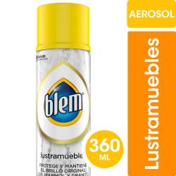 Lustramuebles Blem Granito y Marmol Naranja en Aerosol 360 cc