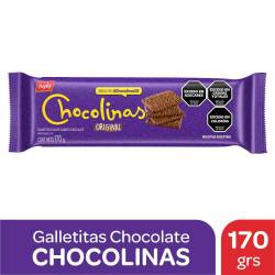 Galletitas Chocolate Chocolinas x 170 g.