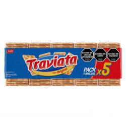 Galletitas Crackers X5U Traviata x 540 g.
