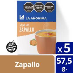 Sopa de Zapallo La Anonima x 57 g.