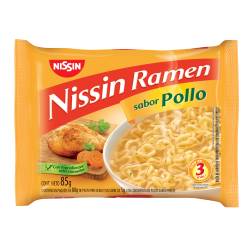 Fideos Listos sabor Pollo Ramen Nissin x 85 g.