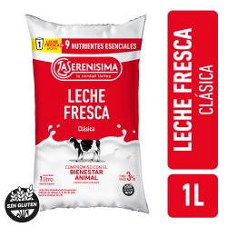 Leche Entera Clásica 3 % La Serenísima x 1 Lt.