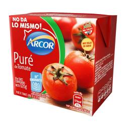 Pure de Tomate Brick Arcor x 520 g.