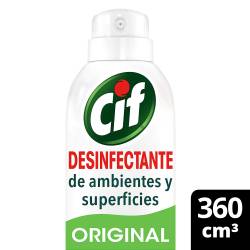 Aerosol Desinfectante de Ambientes y Superficies CIF  Original  360 cm3