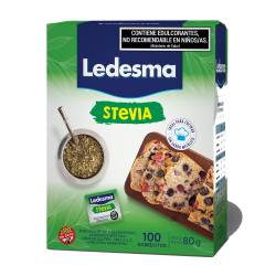Endulzante Sobres Stevia Ledesma x 100 Un.