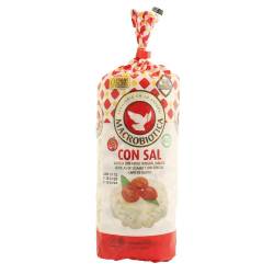 Galletas de Arroz Integral con Sal Macrobióticas x 102 g.