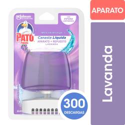 Canasta Líquida para Inodoro Pato Lavanda Aparato + Repuesto 50cc