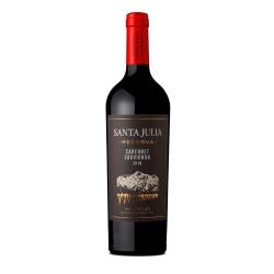 Vino Tinto Cabernet Sauvignon Reserva Santa Julia x 750 cc.