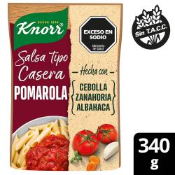 Salsa Pomarola Tradicional Knorr x 340 g.