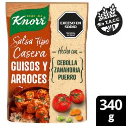 Salsa Guisos y Arroces Knorr x 340 g.