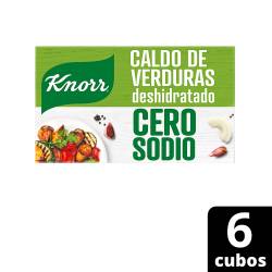Caldo de Verduras Cero Sodio Knorr x 48 g.
