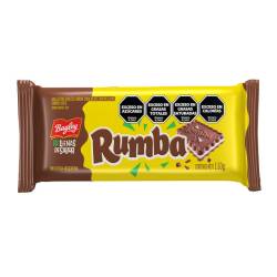 Galletitas de Chocolate Rellenas Sabor Vainilla Rumba x 110 g.