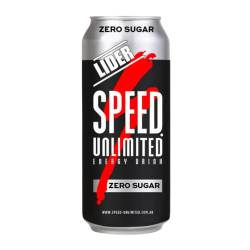 Bebida Energizante Zero Speed x 473 cc.