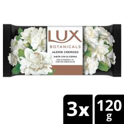 Jabón  Tocador Botanicals Jazmín Cremoso x3 Lux x 360 g.