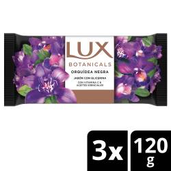 Jabón  Tocador Botanicals Orquidea Negra x3 Lux x 360 g.