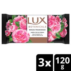 Jabón  Tocador Botanicals Rosas Francesas X3 Lux x 360 g.