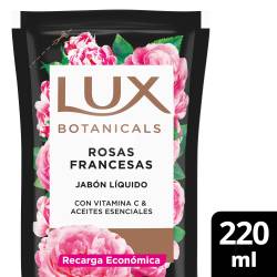 Jabón  Liquido Manos  Botanicals Rosas Doypack Lux x 220 g.