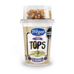 Yogur Entero Tops con Granola  Tregar x 164 g.