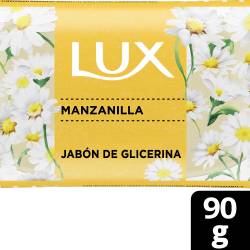 Jabón Tocador Glicerina Manzanilla Lux x 90 g.