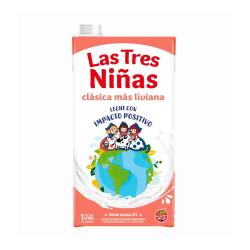 Leche L.V. Parcialmente Descremada Clásica Liviana 2% Las Tres Niñas x 1 Lt.