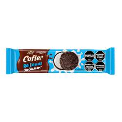 Galletitas sabor Chocolate con Relleno sabor Vainilla Cofler x 85 g.