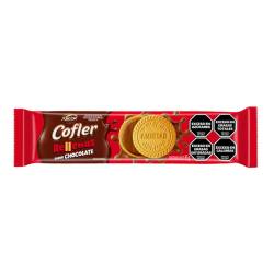 Galletitas sabor Vainilla con Relleno sabor Chocolate Cofler x 85 g.