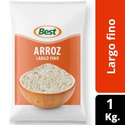 Arroz Largo Fino  Best x 1 Kg.