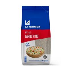 Arroz Largo Fino La Anónima x 1 Kg.