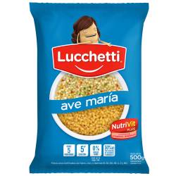 Fideos Ave Maria Lucchetti x 500 g.