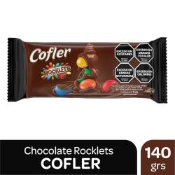 Chocolate con Leche con Rocklets Cofler x 140 g.