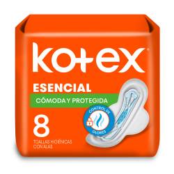 Toalla Femenina Kotex Esencial x8