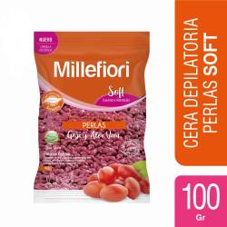Cera Depilatoria Vegetal Perlas Rep Millefiori x 100 g.
