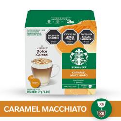 STARBUCKS® Cápsulas Caramel Macchiato x 12u