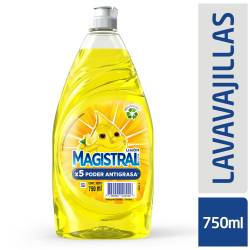 Detergente Magistral Ultra Limón Botella 750ml