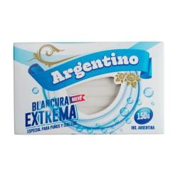 Jabón en Pan Blanco Blancura Extrema Argentino x 150 g.