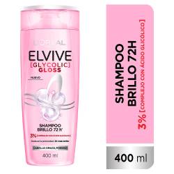 Shampoo Glycolic Gloss Elvive x 400 Un.