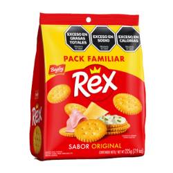 Galletitas Saladas Sabor Original Rex x 225 g.