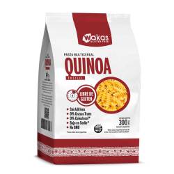 Fideos Multicereal con Quinoa Fusilli Wakas x 300 g.