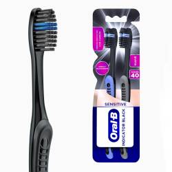 Cepillo Dental Indicator Charcoal Oral B x 2 Un.