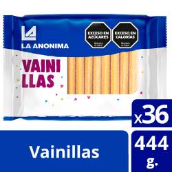 Vainillas x 36 Un. La Anónima x 444 g.