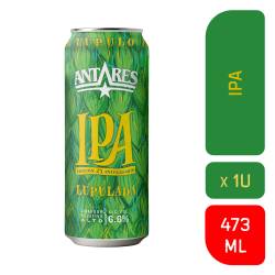 Cerveza Ipa Lata Antares x 473 cc.