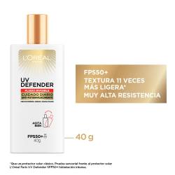Crema Facial Uv Defender Fluido Invisible Fps 50 Loreal x 40 g.