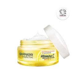 Crema Facial Express Aclara Vitamina C Fps 30 Garnier x 50 cc.