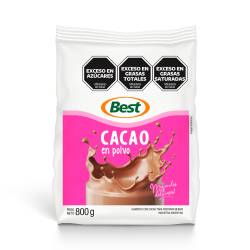 Alimento en Polvo a Base de Cacao Best x 800 g.