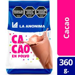 Alimento en Polvo a Base de Cacao La Anónima x 360 g.